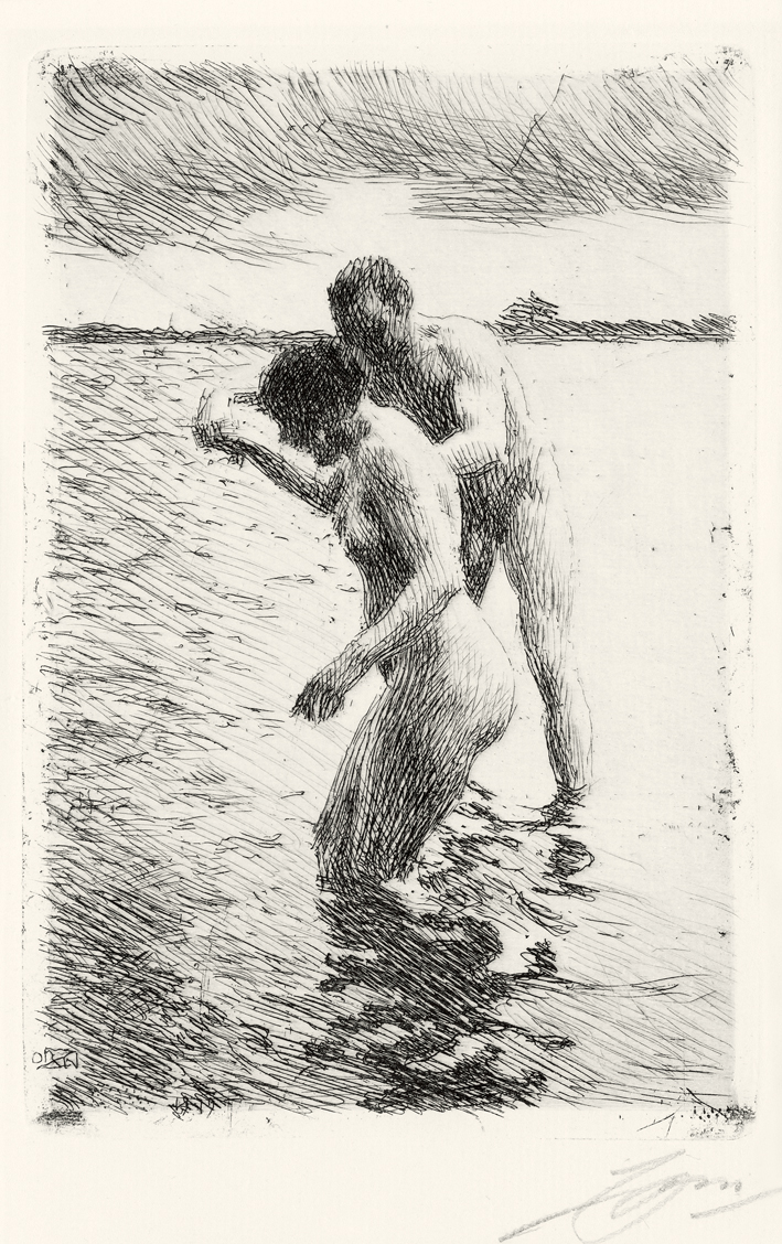  安德斯·莱奥纳德·佐恩 Anders Leonard Zorn —— 佐恩(素描) (73)